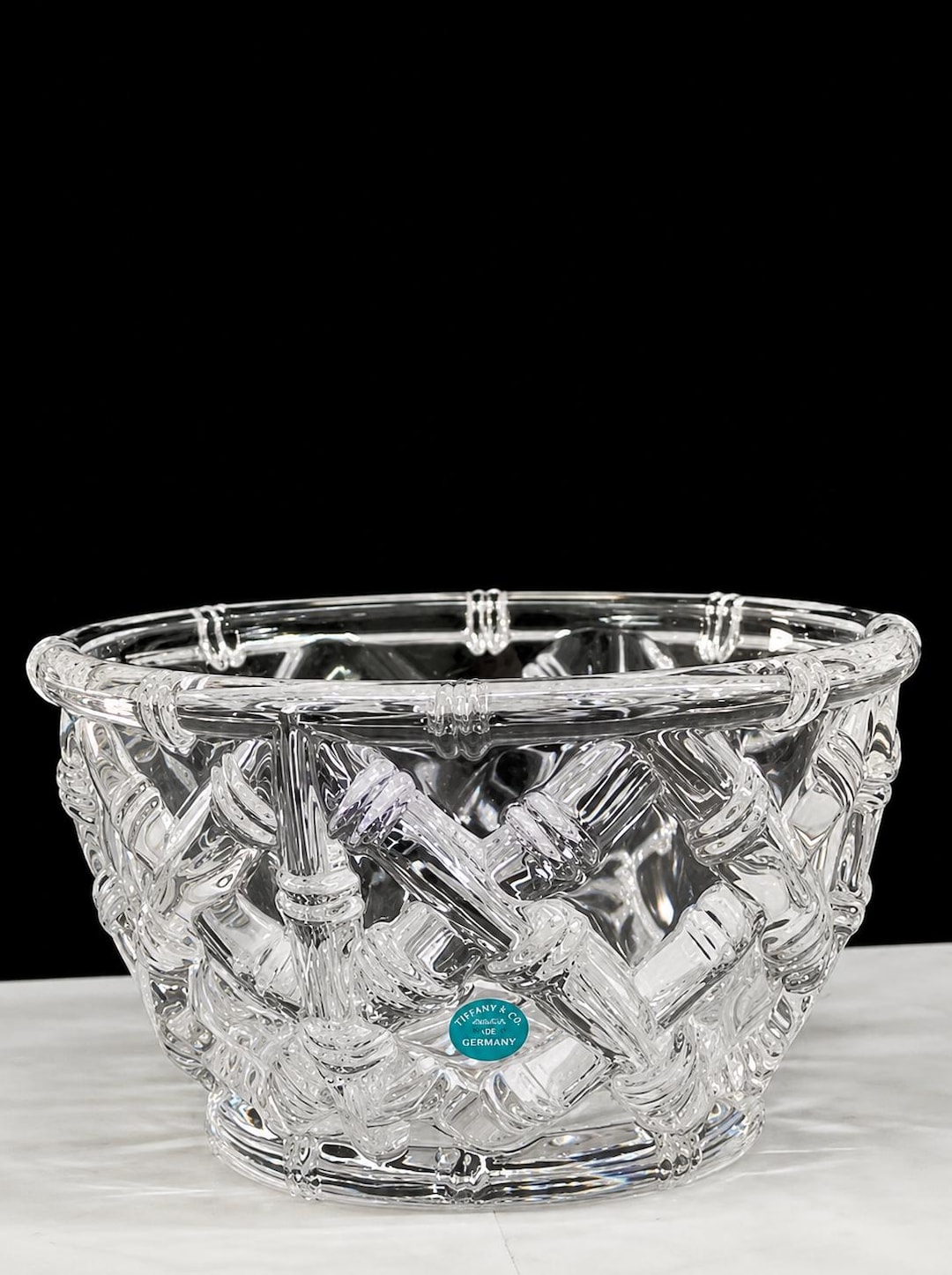 Tiffany & Co. Crystal Bowl - Etsy