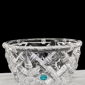 Tiffanys and Co Crystal Bowl - Etsy