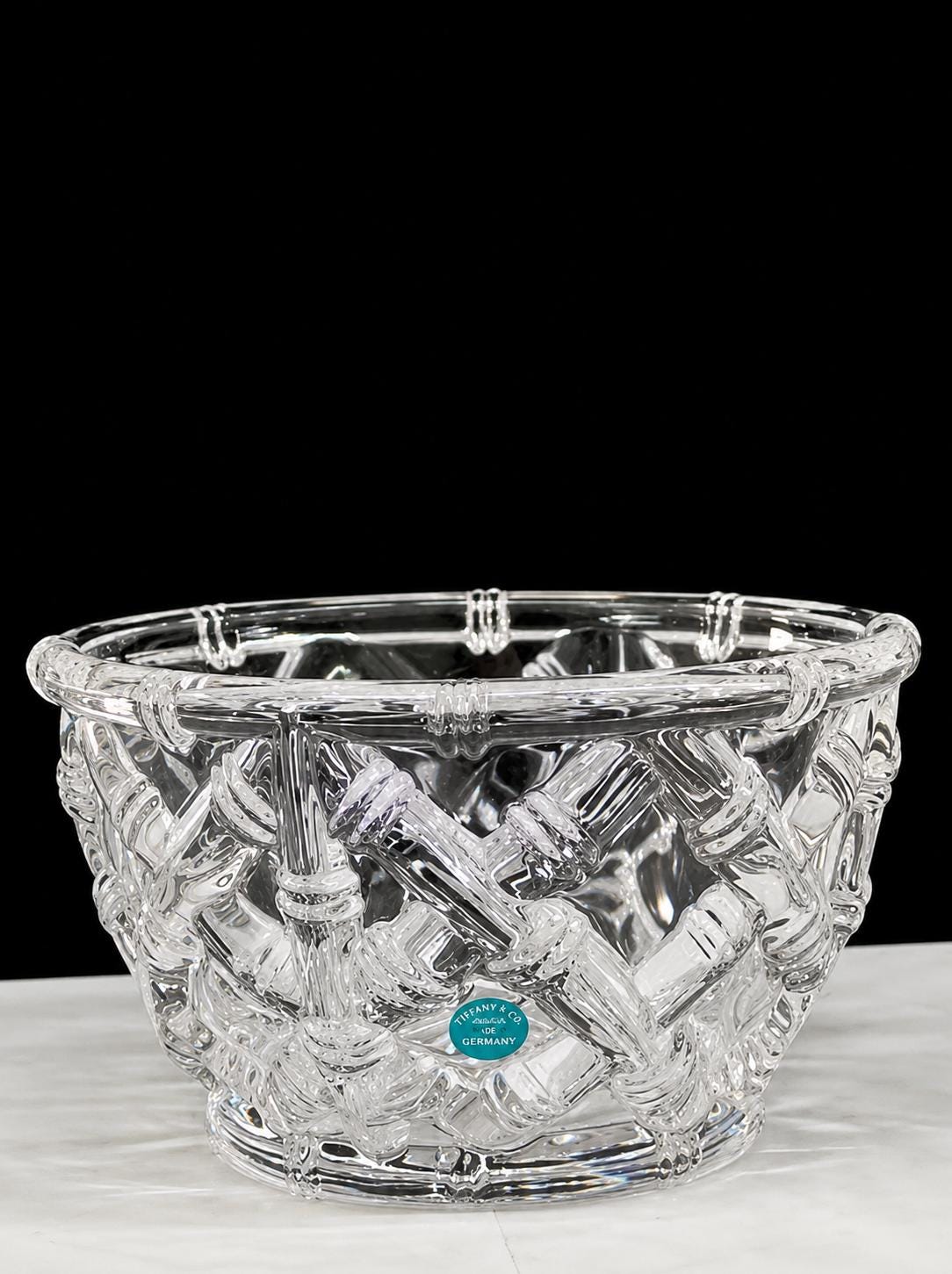 Tiffany & Co. Crystal Bowl - Etsy