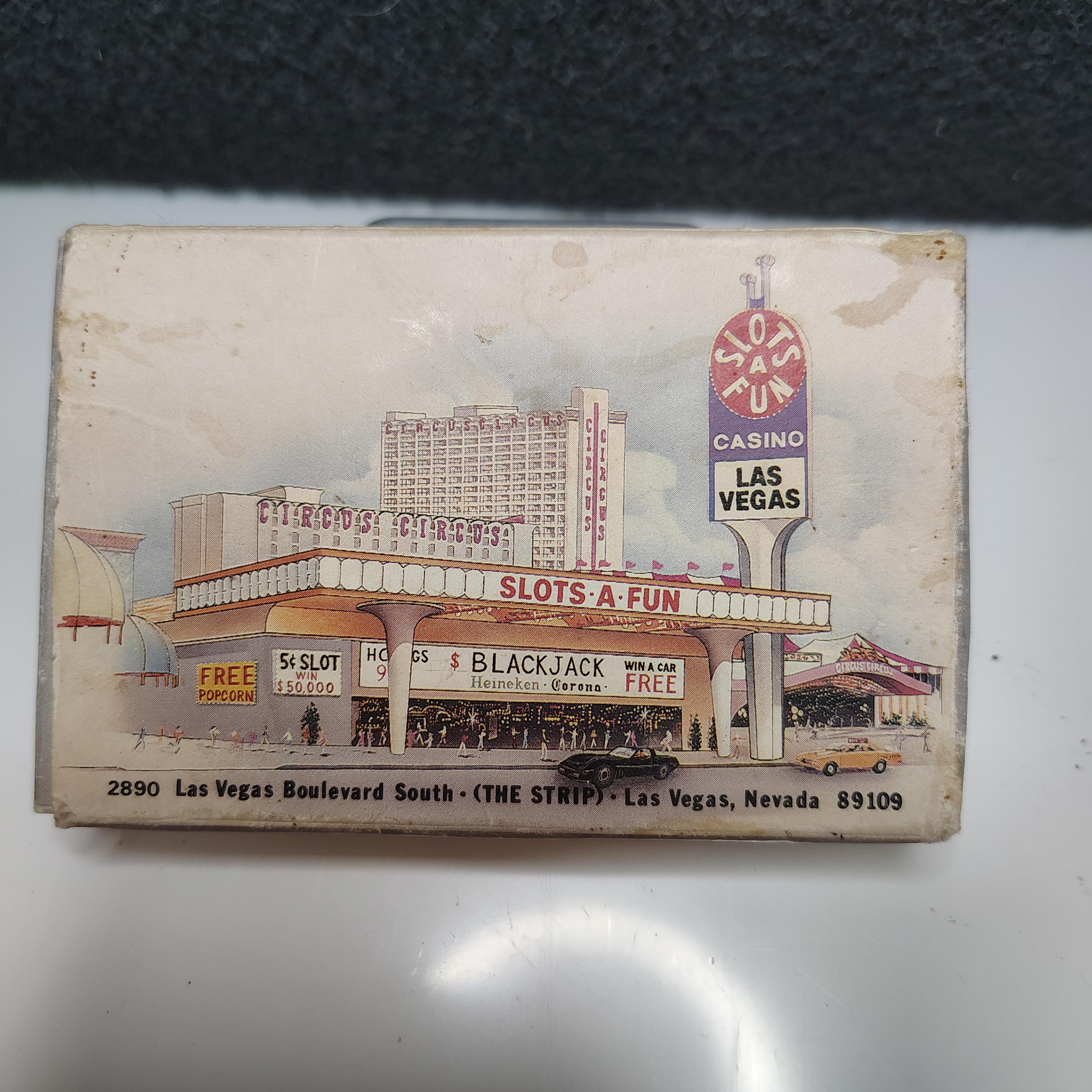【ビンテージ Las Vegasホテル カジノデック 9個】 Vintage Las Vegas Deck Cards - Etsy