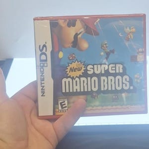 Unopened New Super Mario Bros Nintendo DS Game