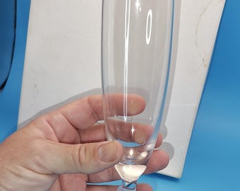 Marquis by Waterford Sweet Memories Champagne Flutes Set of 2, Frosted Heart Stem Gold Rim Crystal Wedding Toasting Glasses Vintage Stemware