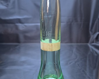 Vintage Coca-Cola Green Glass Quality Control Bottle – 8" Tall