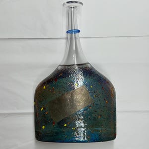 Kosta Boda Satellite Collection Bottle / Vase - Signed Bertil Vallien
