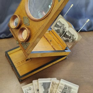 rare stereoscope cards Antique STEREOSCOPE CARD Rare STEREOVIEW Domestic Dentistry #11933 B.W –  Get A Grip & More main image 0