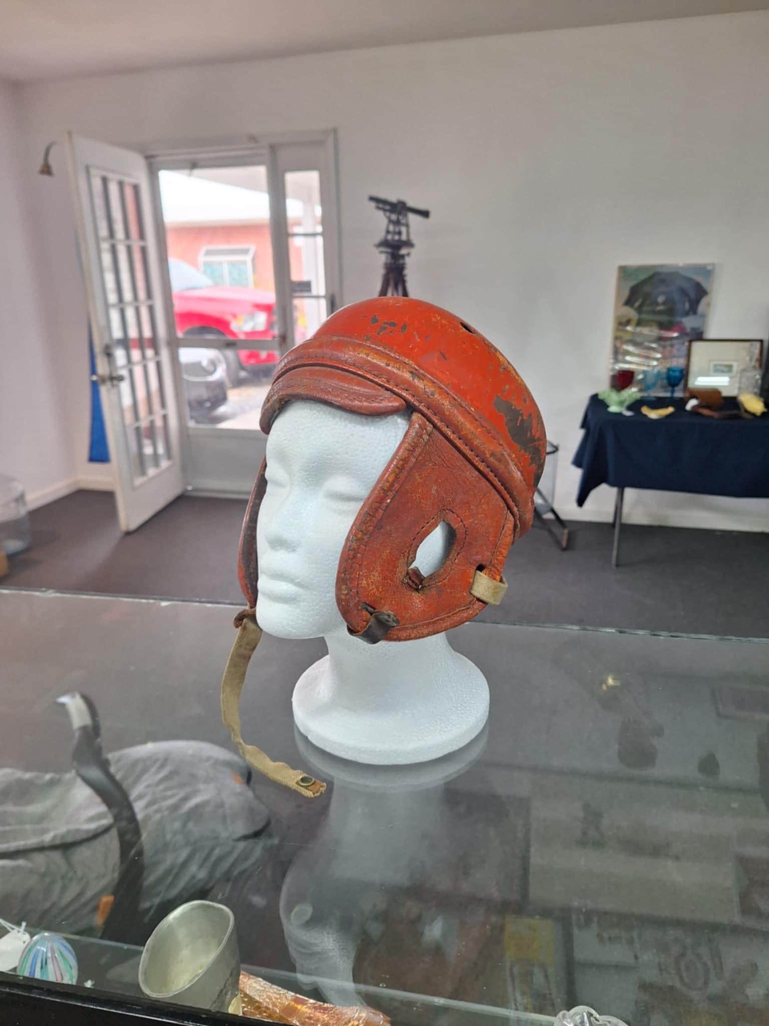Vintage 1920s-1940s Leather Football Helmet, Small/medium Size - Etsy Vintage 1920s-1940s Leather Football Helmet, Small/medium Size - Etsy