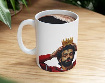 Mohamed Salah 'Egyptian King' Kaffeetasse - Samsung Galaxy S5 Fussball Geschenk