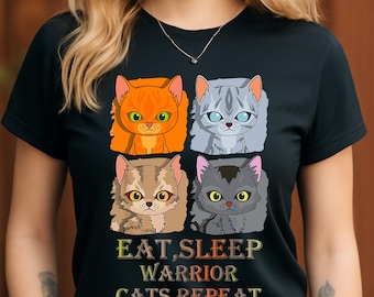 Warrior Cats PNG | Funny Cat Lover Design (Digital Download)