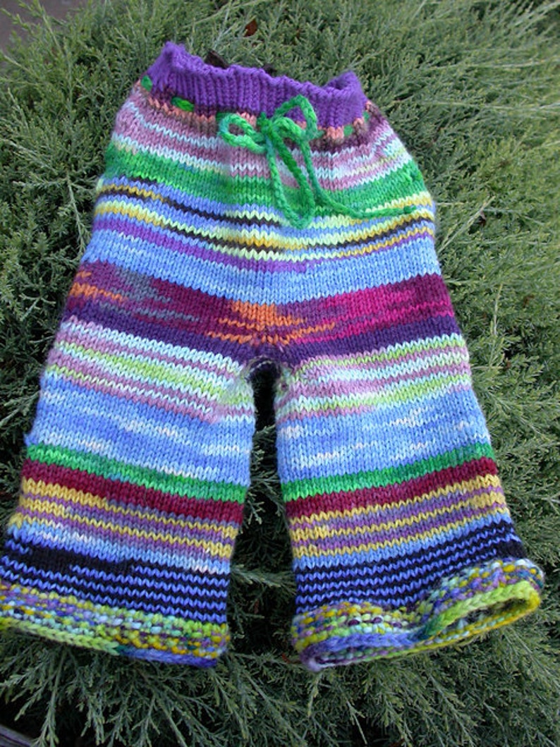 PDF Knitting Pattern Butt Knits Basic Longies/Shorties image 3