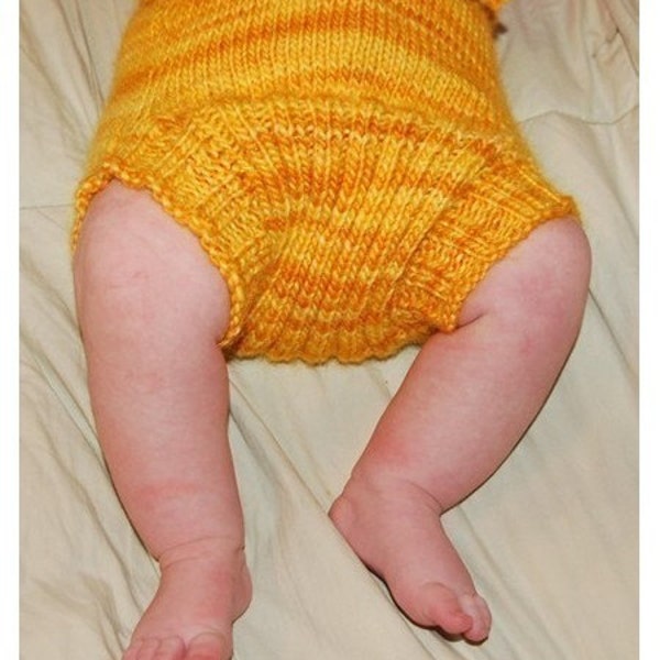 PDF Knitting Pattern - Butt Knits Traditional Wool Soaker