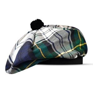 Scottish Tam O'Shanter Hat – Dress Gordon Tartan Wool Bonnet