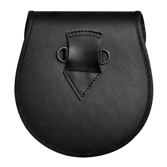 2216 Highland Redstone Sporran For Kilt Premium Leather Quality Scottish Leather Sporrans – Highland Redstone US main image 2