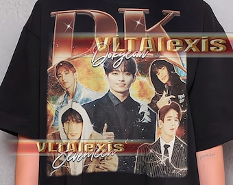 ヴィンテージ ドギョム SEVENTEEN Tシャツ、レトロ 90年代 ブートレグ