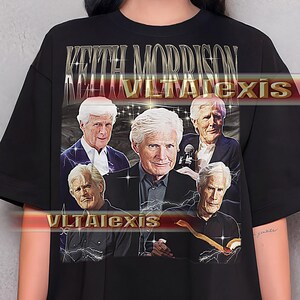 Keith Morrison Bootleg Shirt, Vintage Journalist TV Host Star Celebrity Tee, 90s Retro Throwback T-shirt, Keith Morrison Sweater