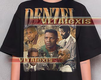 トレーニング デイ 映画Tシャツ：デンゼル・ワシントン 90年代レトロ