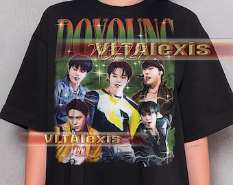 Chemise DOYOUNG NCT 127 - t-shirts rétro Doyoung NCT 127, t-shirt bootleg Doyoung Nct 127, Doyoung Nct 127 vintage des années 90, sweat K-Pop idole