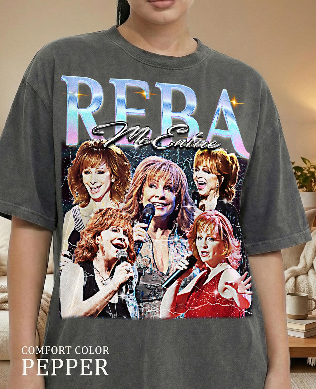Reba Mcentire 90s Vintage Retro Bootleg Shirt, Country Music Queen ...