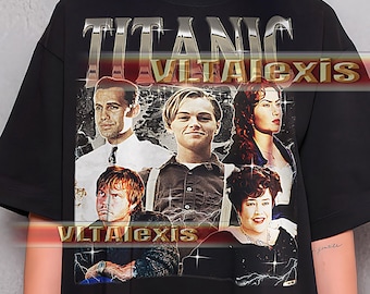 TITANIC Shirt, Vintage Titanic Tee, Retro Bootleg 90s T