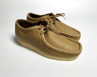 Clarks Wallabee Leather Brown Medium Size UK 7 US 7.5