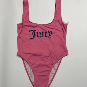 Juicy Couture Swimsuit Womens One Piece Pink