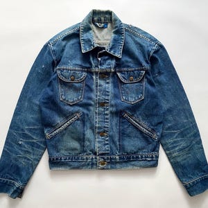 Vintage Wrangler Denim Jacket | 124MJ Made in Malta 80s 90s Size