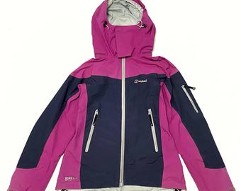 Berghaus Women’s Gore-Tex Pro Shell Jacket Size 10 | Vented Waterproof Hiking Coat with Hood