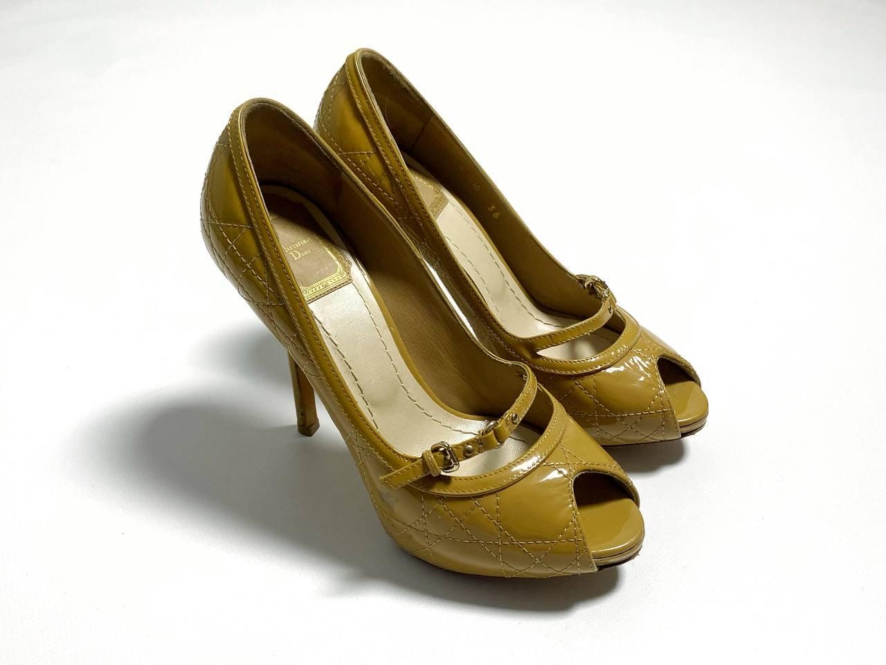 靴 Christian Dior vintage heels 35 1/2 Vintage Dior Dice. Choose your heel. 🎲