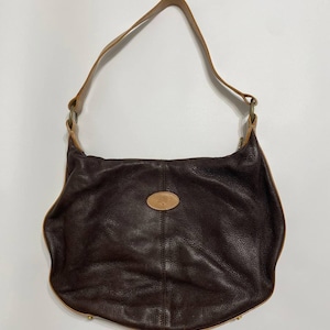 Mulberry  Vintage Hobo Chocolate Leather Bag