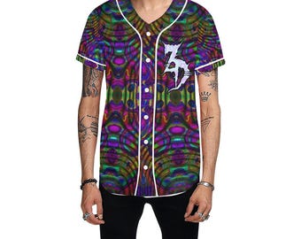 Zeds Dead Jersey, Button-Up Festival Shirt in 2 Styles for Men, Women, Ravers