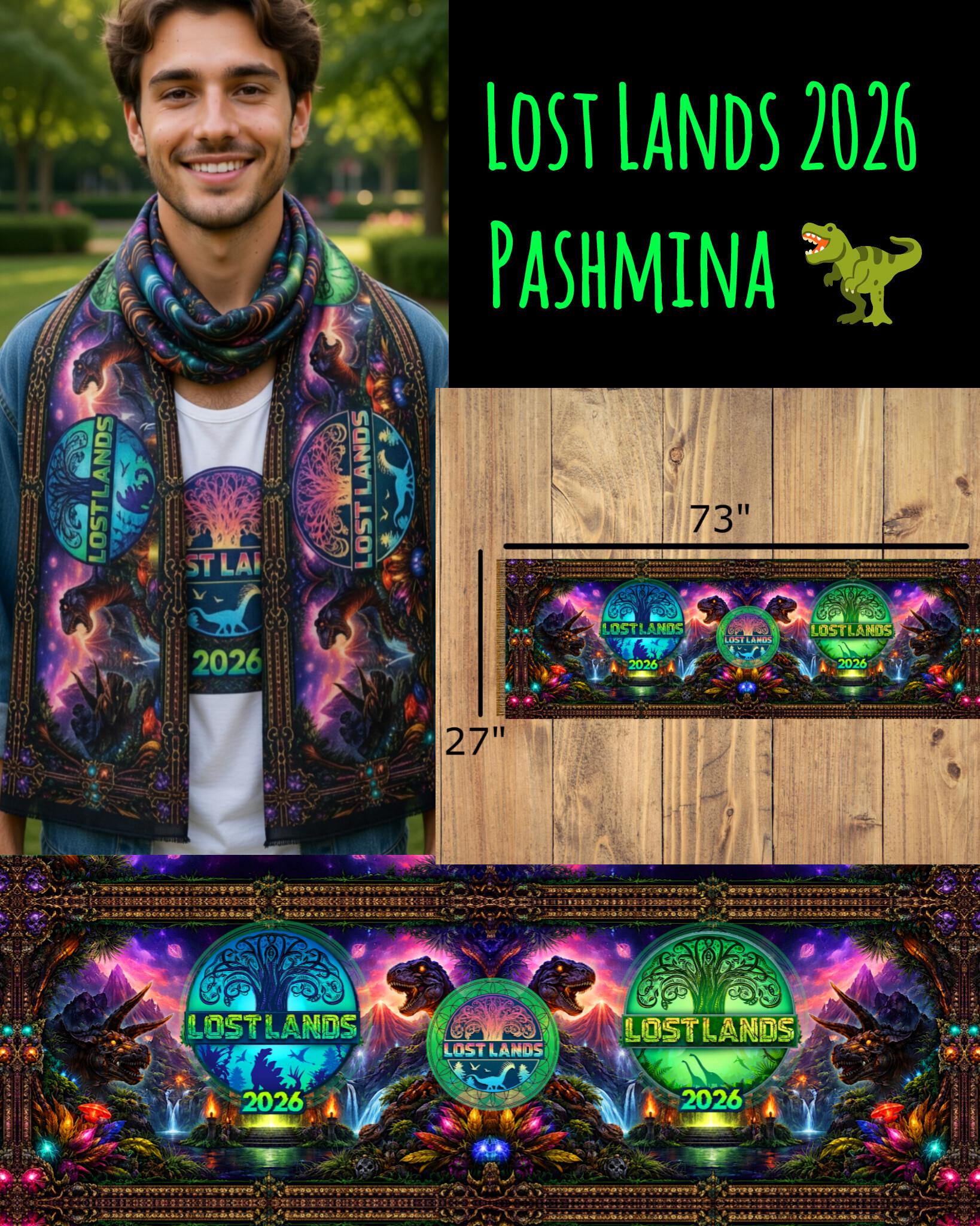Lost Lands 2026 Festival Pashmina: Limited Run Rave Scarf - Etsy