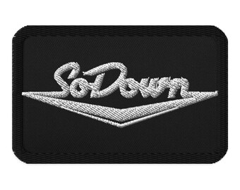 So Down Embroidered Iron-on EDM Rave Music Festival Patches