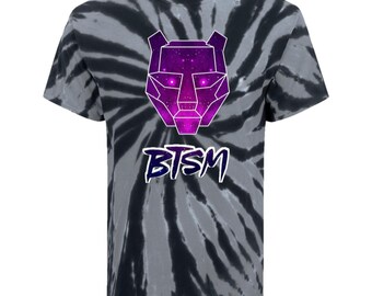 BTSM Black Tiger Sex Machine Tie-Dye Music Festival T-Shirt