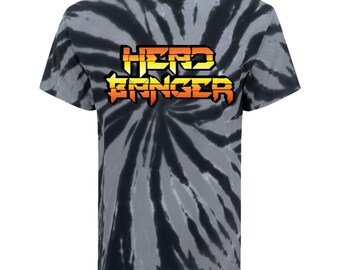 Headbanger Tie-Dye Music Festival T-Shirt