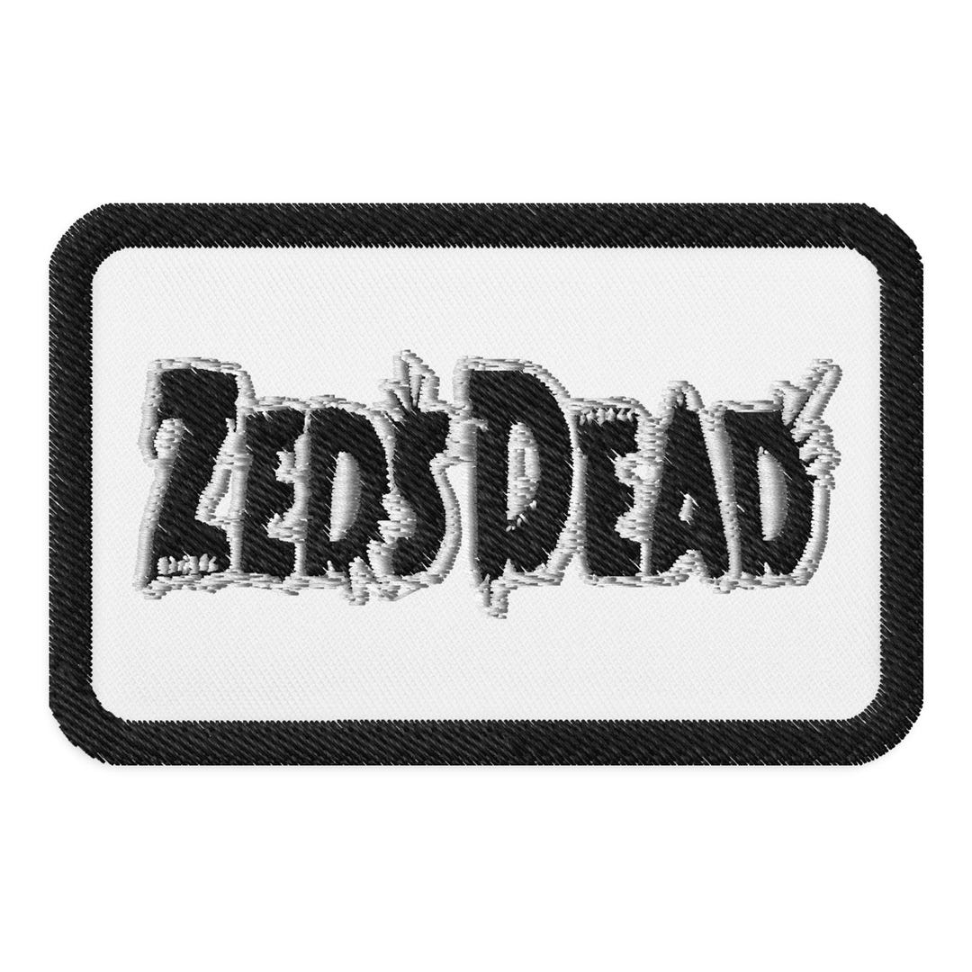Mydosoです Zeds Dead Large Rectangular Iron-on Embroidered Festival Patches