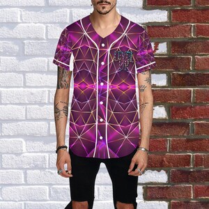 Camiseta Level Up: Camisetas con botones para festivales y raves para hombre, mujer y unisex. imagen 12