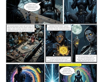 Make your own graphic novel or comic