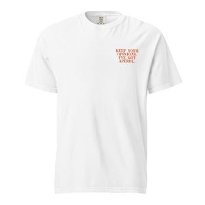 Keep your opinions, I’ve got Aperol Embroidered T-shirt