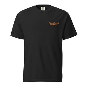 Aperol Girl Summer Embroidered T-shirt