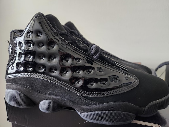 all black 13s cap and gown