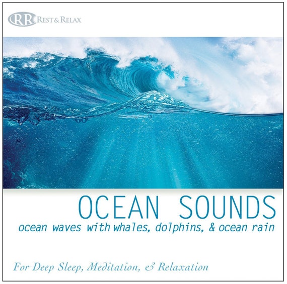 Ocean Sounds CD Ocean Waves with Sound of Whales & Dolphin Etsy