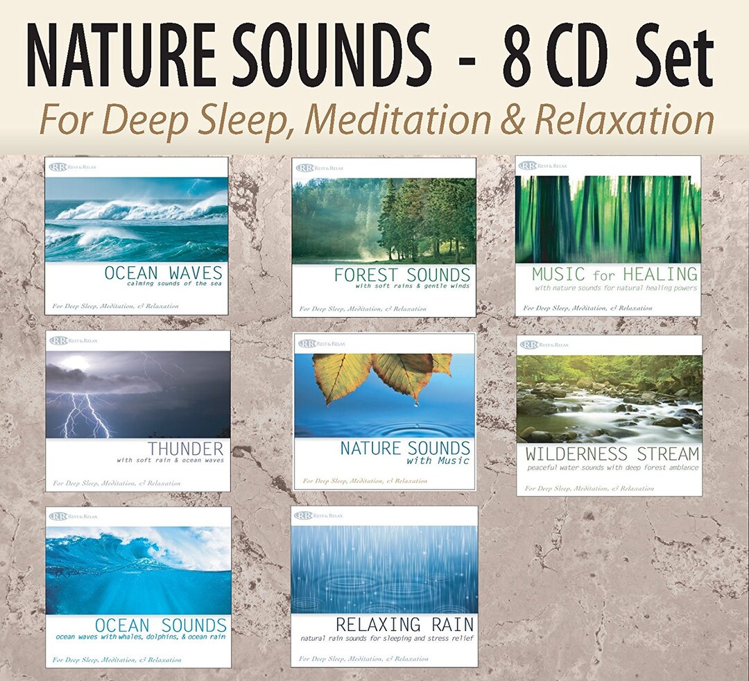 【激レア】 STRAND Breathing in peaks 【CD】 Nature Sound Effects 8 CD Set: Ocean Sounds, Bird Sounds