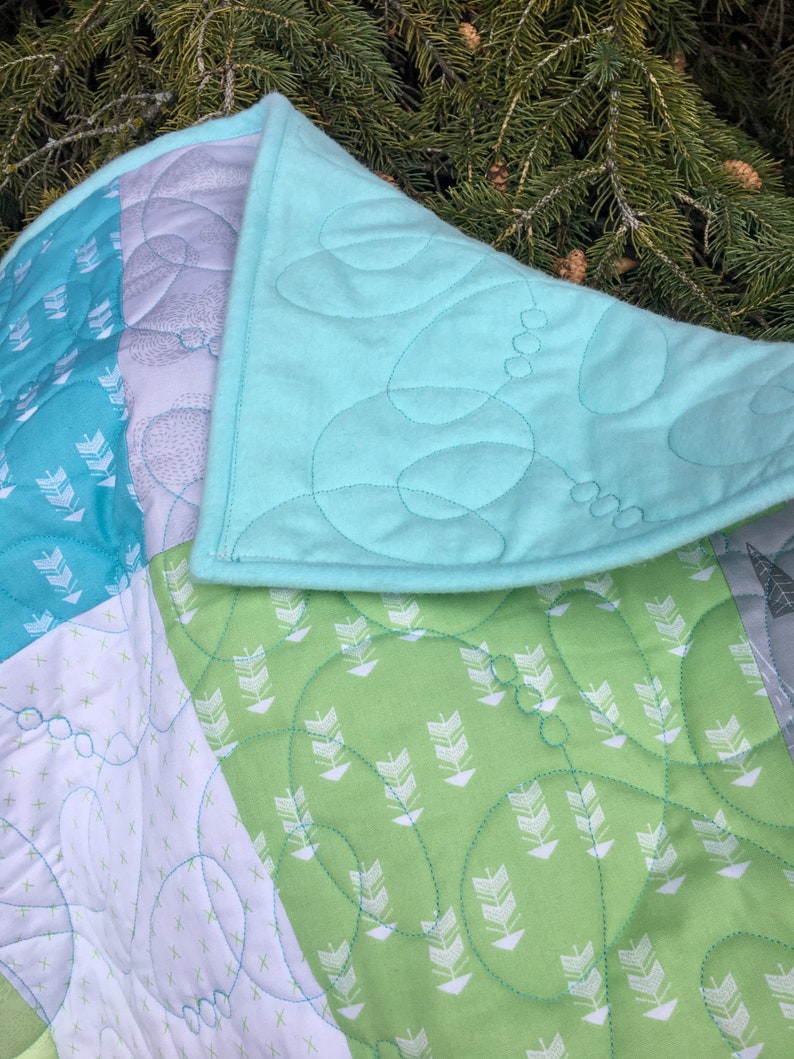 Baby Boy Quilt Woodland, Baby Boy Quilt, Baby Boy Blanket, Crib Quilt, Crib Bedding, Baby Boy Etsy