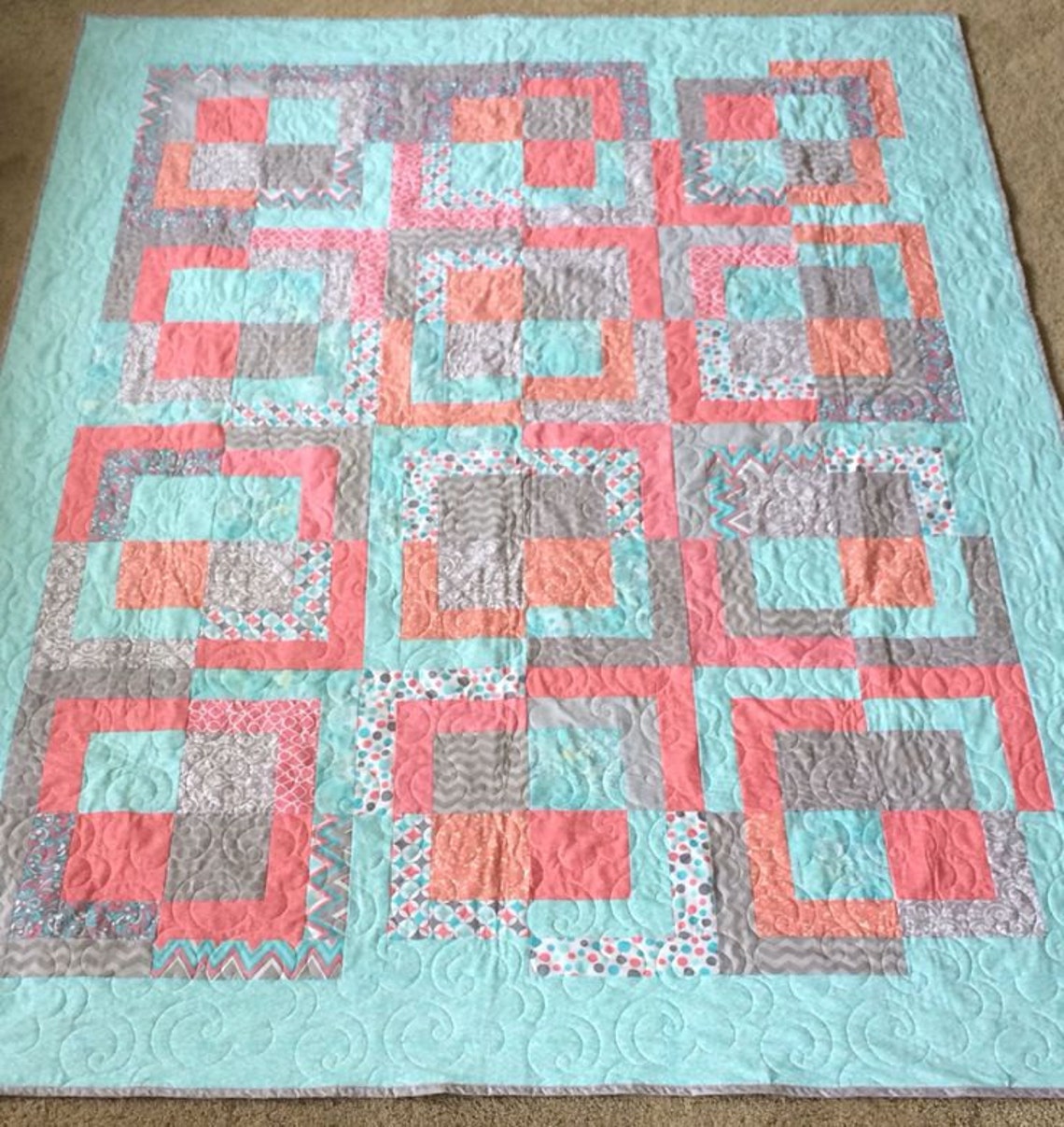 Custom Quilt, Simple Quilt, Custom Out of the Box Quilt, Graduation