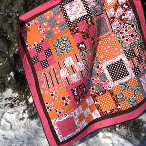 Patchwork Quilt, Quilts for Sale, Handmade Quilt, Modern Quilt, Homemade Quilt, One of a Kind Quilt