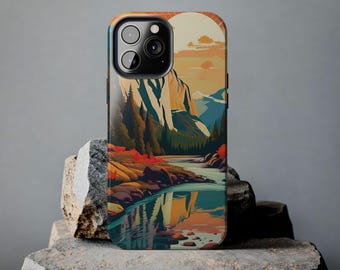Yosemite National Park Phone Case | Tough Protective Phone Cover | Scenic Landscape | Travel Enthusiast