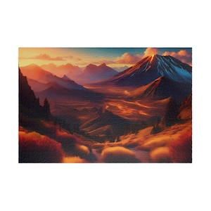Haleakala National Park | Mountain Scene Jigsaw Puzzle | 110/252/520/1014 Pieces | Family Activity | Relaxing and Challenging