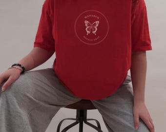5000 Red | Gildan Mockup | T-shirt Mock Up | G500 Red T-Shirt Mockup | Gildan 5000 Tshirt Mockup | Model Mockup | POD
