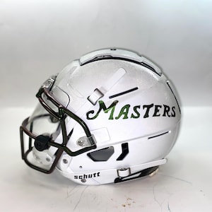 Custom Masters Tiger Woods Helmet