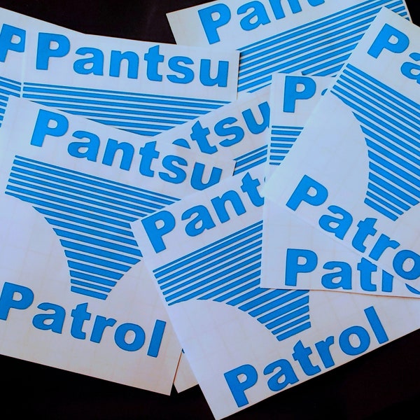 Pantsu Patrol Decal