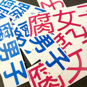 Fujoshi or Fudanshi Vinyl